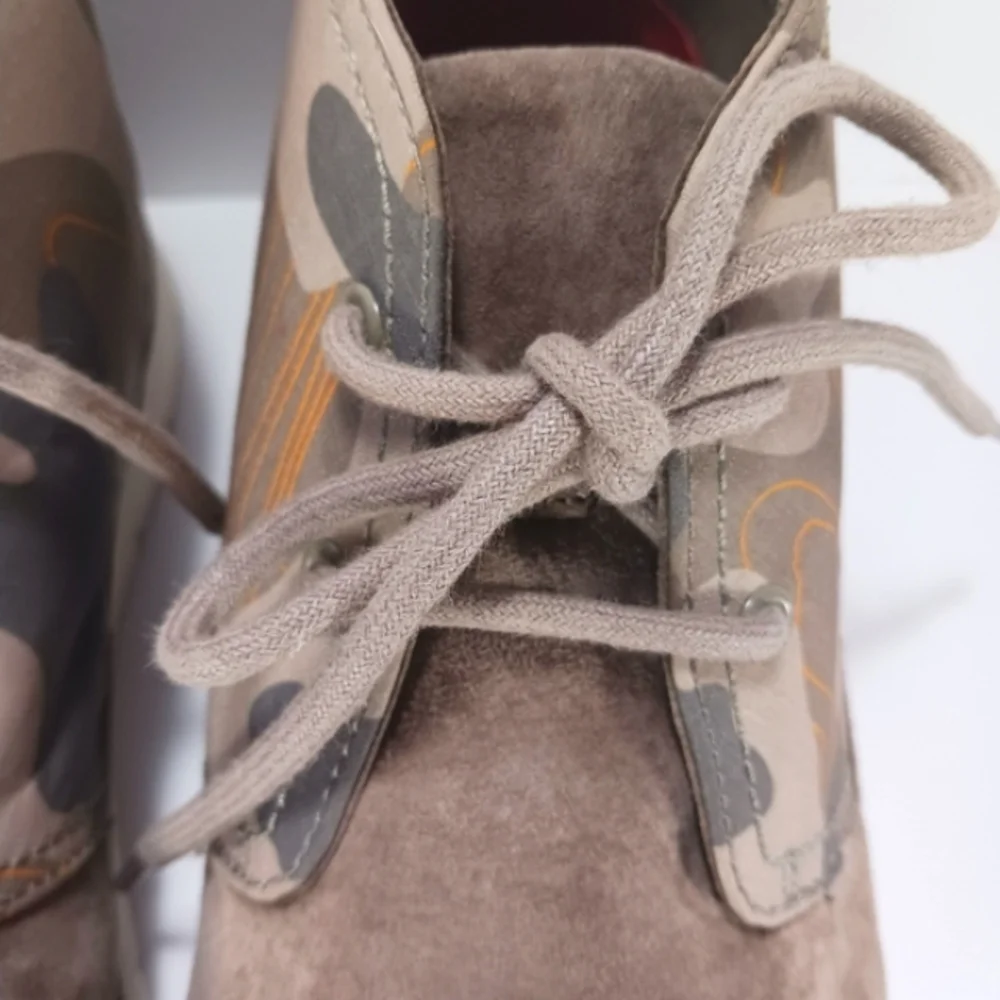 UGG Freamon Men's Suede & Camo Desert Boots EUC Sz 11